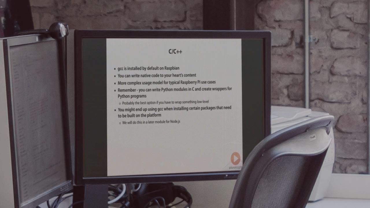 [Pluralsight] Raspberry Pi for Developers